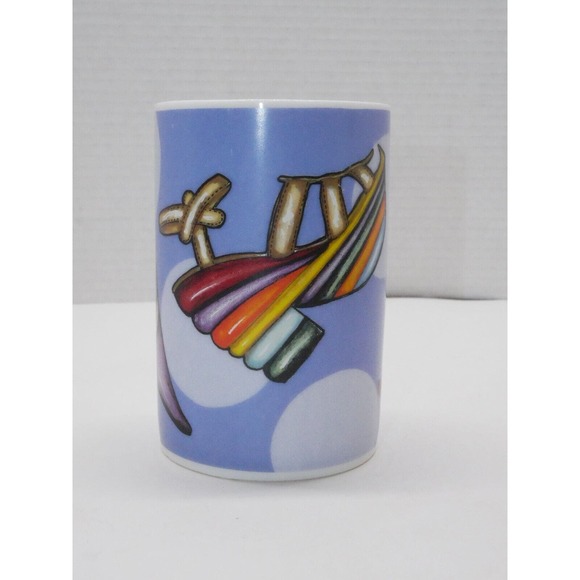 The Museum Co. Michelle Broussard Porcelain Coffee Cup Mug "Shoe are the one!" - Picture 3 of 10